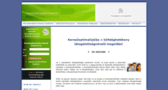 Desktop Screenshot of keresooptimalizalas-szakerto.hu